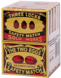 Solo Safety matches small in a package