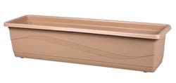 Lobelia Modern 40 cm planter, matte brown