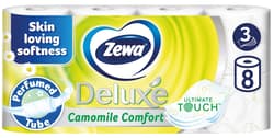 Zewa Deluxe Camomile Comfort toaletní papír 3vrstvý, 8 ks