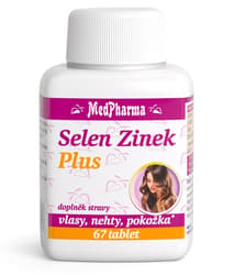MedPharma Selen Zinek Plus tbl.67