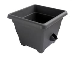 Self-watering plastic flower pot Bergamot (30 x 30 x 24 cm)