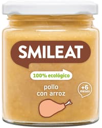 Smileat BIO Příkrm kuře s rýží, zeleninou a extra panenským olivovým olejem