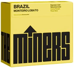 The Miners Coffee Brazílie Monteiro Lobato espresso zrnková káva