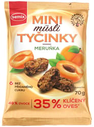 Semix Mini müsli sticks with apricot gluten free