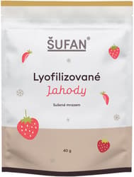 Šufan Jahody lyofilizované