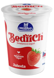 Milko Bedřich cream yogurt strawberry 10 %