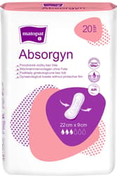 Matopat Absorgyn postpartum gynecological pads without foil 22 × 9 cm