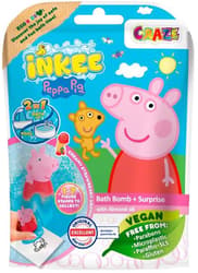 Inkee Sparkling bath bomb with Peppa Pig surprise