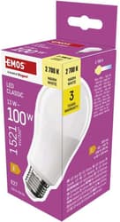 LED Bulb Classic A60 / E27 / 13 W (100 W) / 1521 lm / Warm white