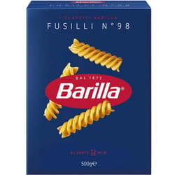 Barilla pasta Fusilli Grani Selezionati 100% Italiani