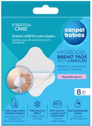 Canpol babies Hydrogel Soothing Breast Pads with Lanolin