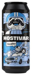 Hostivar Nealko nealkoholické pivo plech