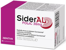 SiderAL Folic 30mg 20 sáčků