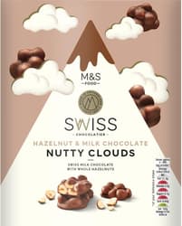 Marks & Spencer Mléčná čokoláda s lískovými ořechy