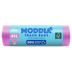 Moddia Garbage bags 45 l with retractable tape