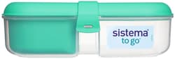 Sistema To Go snack box with 3 chambers