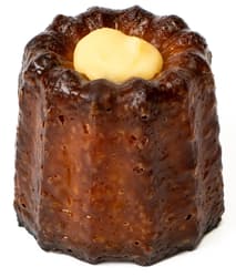 Palmier Bakery Les Canelés with eggnog