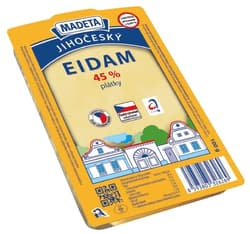 Madeta Southbohemian edam 45% slices