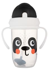 Canpol babies Non-spill cup with straw and weight BabiesBoo 270 ml