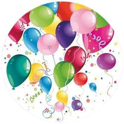 Luma Happy Birthday plates 18cm