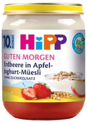 HiPP BIO Muesli with apple, strawberries, yogurt