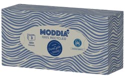 Moddia Papírové kapesníčky PureCycle 3vrstvé box