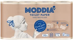 Moddia Toaletní papír PureCycle 3vrstvý, 8 ks