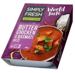 Simply Fresh Butter chicken with basmati rice