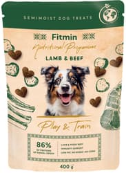 Fitmin NP Play and Train Lamb & Beef výcvikový pamlsek