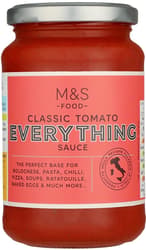 Marks & Spencer Rajčatová omáčka s mrkví, cibulí, česnekem, bylinkami a kořením