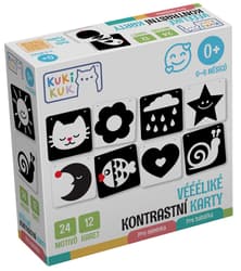 KukiKuk Big contrast cards For babies