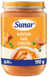 Sunar Sweet potato mash with turkey from 7 months