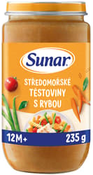 Sunar Mediterranean pasta with fish from 13 months