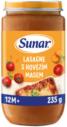 Sunar Lasagna with beef from 13 months