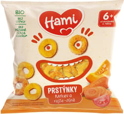 Hami BIO Carrot and tomato-pumpkin rings