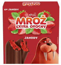 Mrož jahodový multipack (6×50 ml)