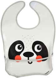 Canpol babies BabiesBoo Washable bib with pocket panda