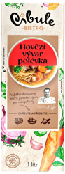 Cibule Bistro Hovězí vývar jako polévka