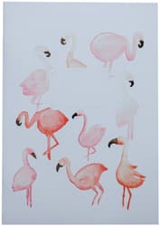 Be Nice ECO Notebook A4 lined, flamingos, No. 424