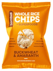 Bombus Rice chips buckwheat and amaranth
