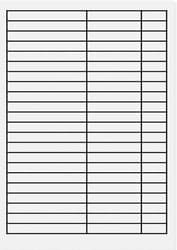 Lined and squared notebook pad A4, double-sided