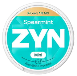 Zyn Spearmint Mini Light nicotine pouches	