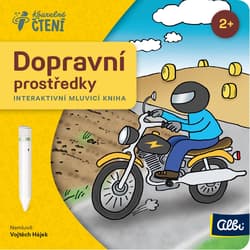 Albi Kouzelné čtení interaktivní mluvící kniha pro nejmenší – Dopravní prostředky