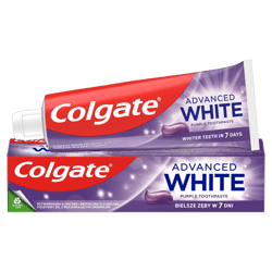 Colgate Advanced White Purple toothpaste