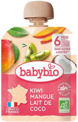 BABYBIO pouch kiwi mango coconut 90 g