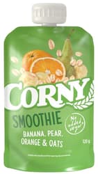 CORNY Smoothie banana, pear, orange, oat flakes 120 g