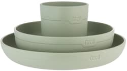 LOVI Tableware Set with Cup Pistachio