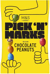 Marks & Spencer Arašídy v mléčné čokoládě s cukrovou krustou