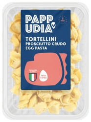 Pappudia Tortellini s náplní Prosciutto Crudo