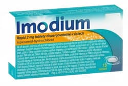 IMODIUM RAPID 2MG Tableta dispergovatelná v ústech 12